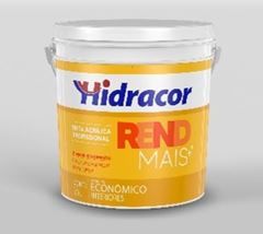 TINTA ACRILICA FOSCO REND MAIS 3,6L CINZA MEDIO - HIDRACOR