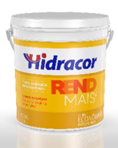 TINTA ACRILICA FOSCO REND MAIS 3,6L CINZA MEDIO - HIDRACOR