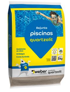 REJUNTAMENTO PISCINA 30KG BRANCO - QUARTZOLIT