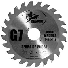 DISCO SERRA MADEIRA 4.3/8” 24D - GUEPAR