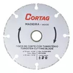 DISCO SERRA MADEIRA 22X100MM TUNGST - CORTAG