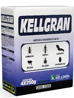 INSETICIDA DOMESTICO KELLGRAN (4X250G) - KELLDRIN