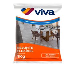 REJUNTAMENTO FLEX 15KG CINZA PLATINA - VIVA