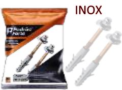 PARAFUSO P/SANITARIO INOX C/BUCHA N10 - PADRAO FORTE