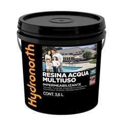 RESINA BASE AGUA 3,6L BRILHANTE - HYDRONORTH