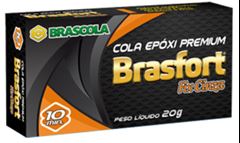 ADESIVO EPOXI 20G CINZA PREMIUM - BRASCOLA