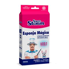 ESPONJA MAGICA PARA LIMPEZA C/ 3UN - PULVITEC