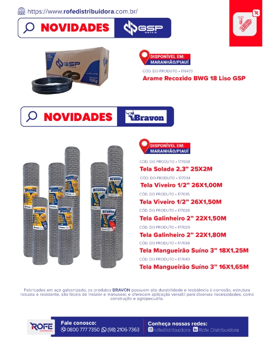 Lançamento GSP e Bravon