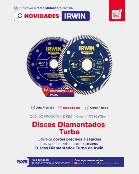 Lançamento Irwin