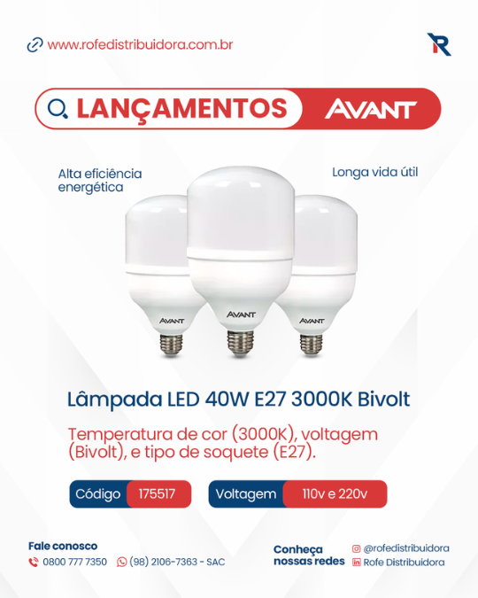 Lançamento Avant