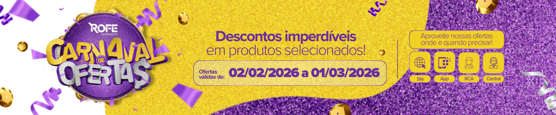 CARNAVAL DE OFERTAS (02/02 - 01/03)